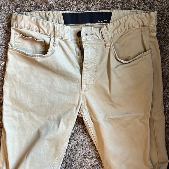 Joes jeans, khakis, 33waist, tan